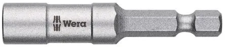 Produktfoto 1 von Wera 1/4 in 57 mm Sechskant Bithalter, Sechskant Edelstahl, 57mm