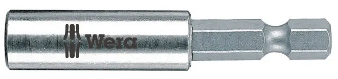 Produktfoto 1 von Wera 1/4 in 100 mm Sechskant Bithalter, Sechskant Edelstahl, 100 mm
