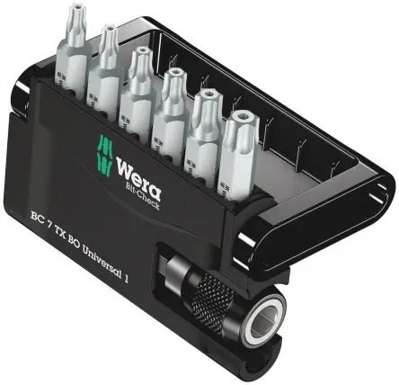 Produktfoto 1 von Wera Innensechsrund, Sechskant 1/4 in 25 mm, 7-teilig