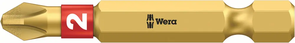 Wera 1/4 in PZ3 Biteinsatz, Sechskant, 1-teilig, 50 mm