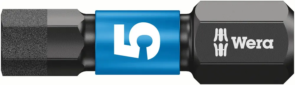 Produktfoto 1 von Wera Sechskant Sechskant 1/4 in 25 mm, Länge 25 mm, 10-teilig