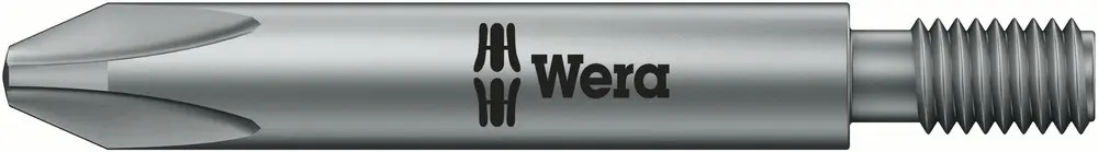 Produktfoto 1 von Wera 10 to 32 in PZ2 Biteinsatz, Gewinde, 1-teilig, 44.5 mm