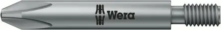 Produktfoto 1 von Wera 10 to 32 in PZ2 Biteinsatz, Gewinde, 1-teilig, 44.5 mm