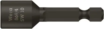 Produktfoto 1 von Wera 8 mm 65 mm Sechskant Schraubbit, Sechskant, 65mm