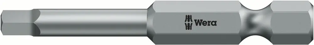 Produktfoto 1 von Wera 1/4 in (Hexagon) 89 mm Vierkant Schraubbit, Vierkant, 89 mm