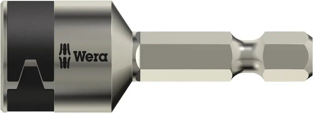 Produktfoto 1 von Wera 1/4 in 50 mm Sechskant Biteinsatz, Sechskant Edelstahl, 50 mm