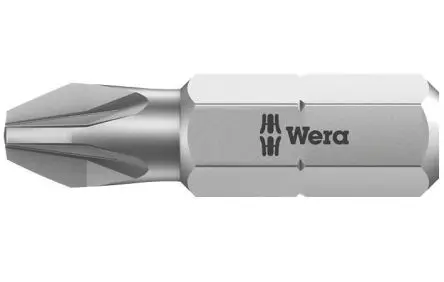 Wera 1/4 in 25 mm Biteinsatz, Sechskant, 25 mm