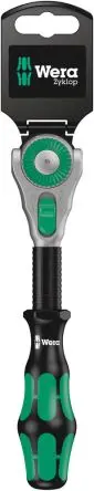 Produktfoto 1 von Wera 3/8 in x 199 mm Ratsche Ratsche, Länge 200mm