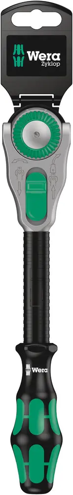 Produktfoto 1 von Wera 1/2 in x 277 mm Ratsche Ratsche, Länge 277 mm