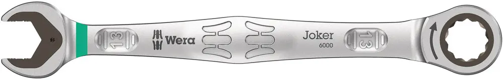 Produktfoto 1 von Wera Schraubenschlüssel 280 x 50 x 22 mm Chrom-Molybdän Stahl, Länge 280 mm