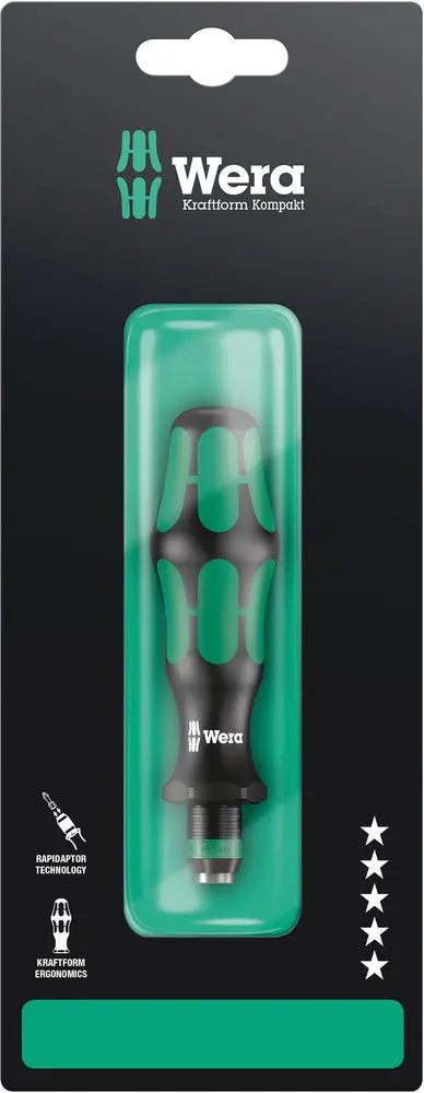 Produktfoto 1 von Wera 1/4 in Bithalter, Edelstahl, 119 mm