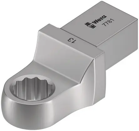 Produktfoto 1 von Wera, 14 x 18 mm Rund Ringschlüsseleinsatz, Chrom, 16 mm