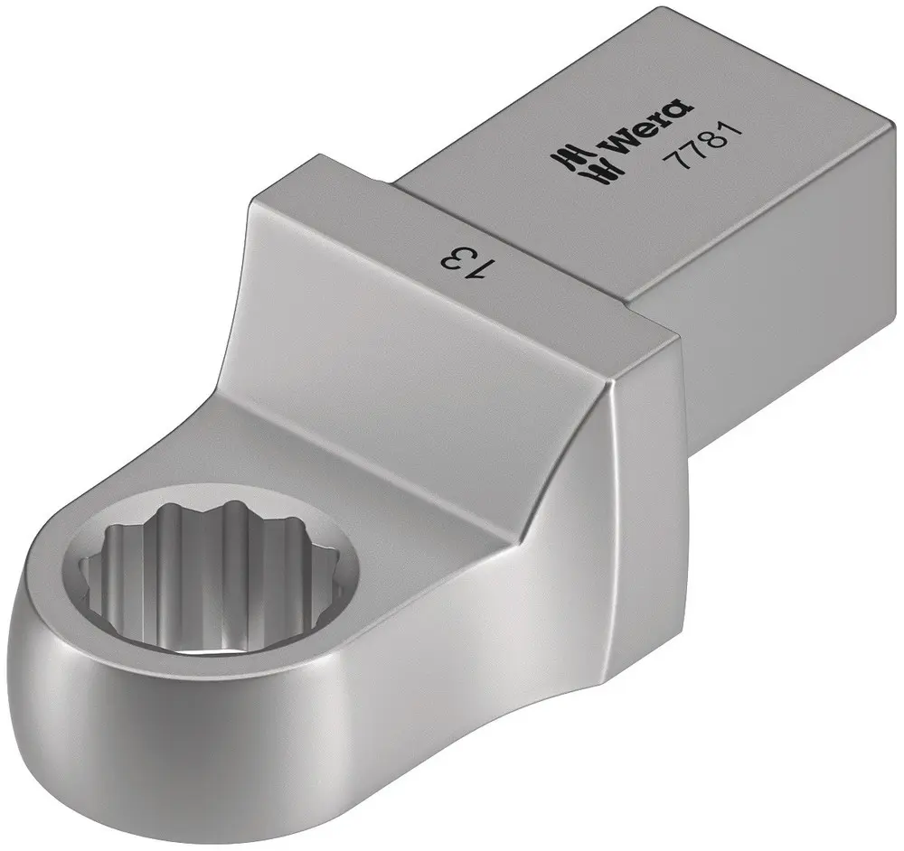 Produktfoto 1 von Wera, 14 x 18 mm Rund Ringschlüsseleinsatz, Chrom, 36 mm