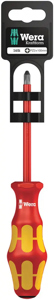 Produktfoto 1 von Wera VDE 1000V zugelassen PZ1 Isoliert / Klinge 80 mm