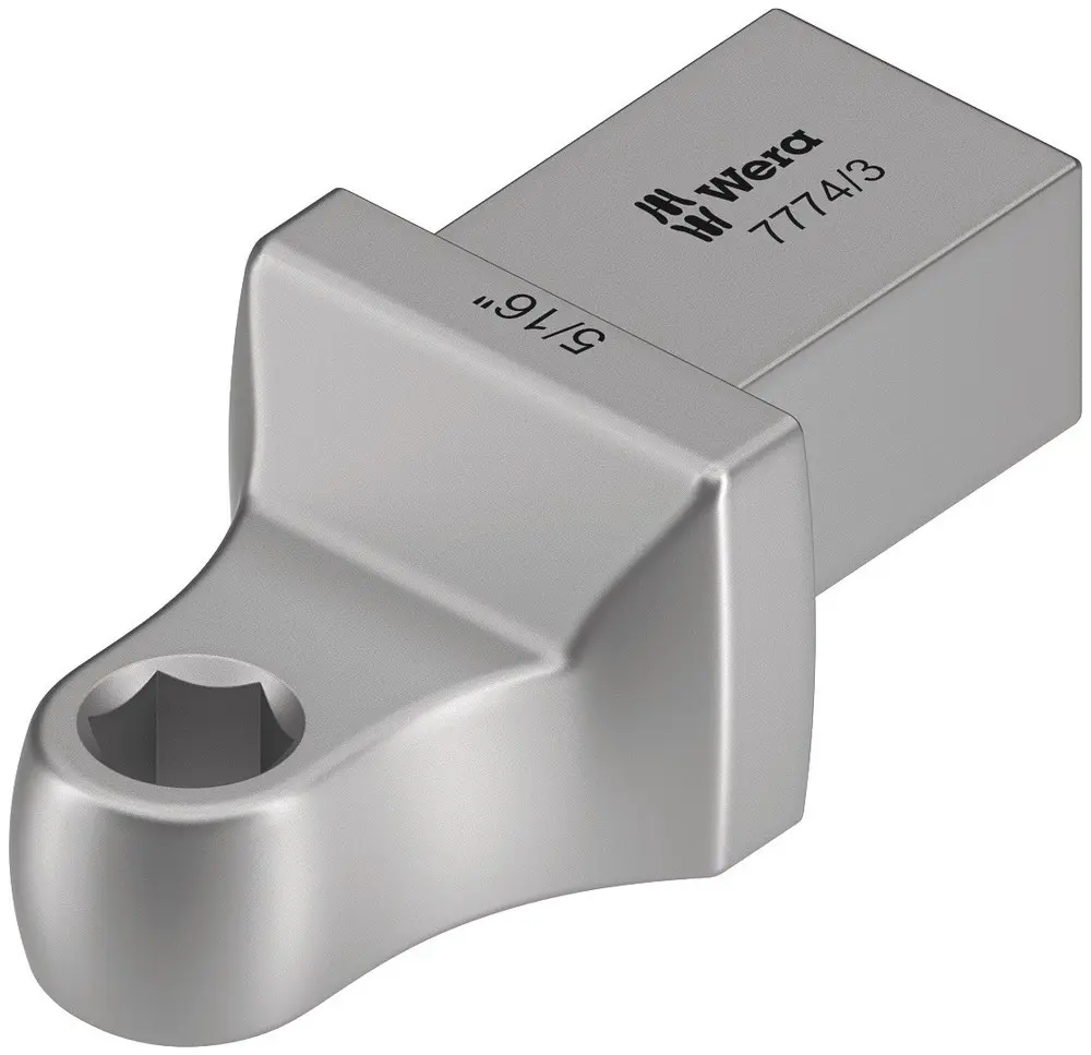 Produktfoto 1 von Wera, 14 x 18 mm Sechskant Bit-Adaptereinsatz, Chrom, 5/16 in