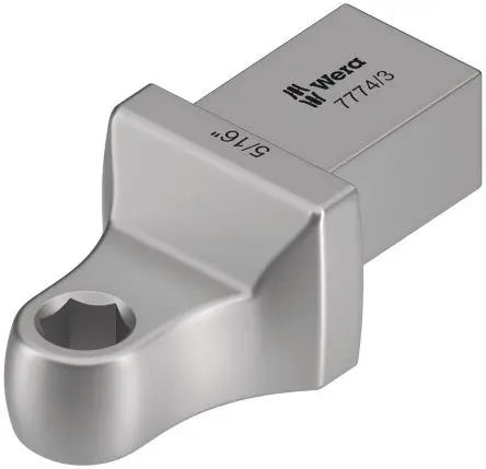 Produktfoto 1 von Wera, 14 x 18 mm Sechskant Bit-Adaptereinsatz, Chrom, 5/16 in