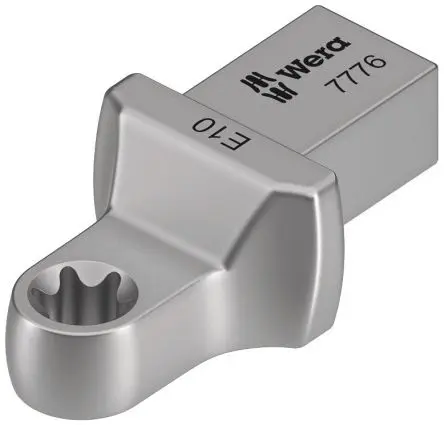 Produktfoto 1 von Wera, 9 x 12 mm Innensechsrund Externer Sechsrund-Einsatz, Chrom, TX12