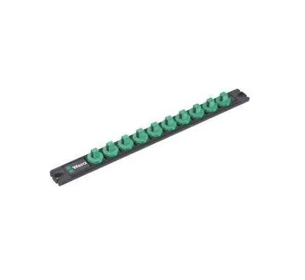 Produktfoto 1 von Wera Tragleiste mit Steckschlüsseleinsätzen, Magnetische Steckdosenleiste