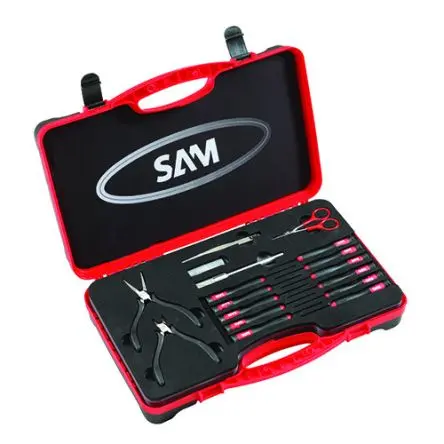Produktfoto 1 von SAM Wartungssatz Werkzeugsatz, Rahmenklemme 16-teilig