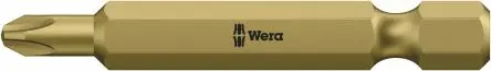 Wera 1/4 in PZ2 Biteinsatz, Sechskant, 50 mm