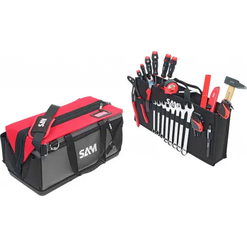 Produktfoto 1 von SAM Textil Werkzeugtasche, 240 mm x 500 mm x 250 mm Schultergurt