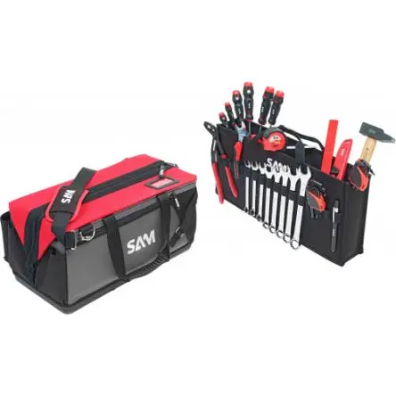 Produktfoto 1 von SAM Textil Werkzeugtasche, 240mm x 500 mm x 250 mm Schultergurt