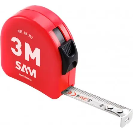 Produktfoto 1 von SAM UA Maßband, L. 3 m Metrisch