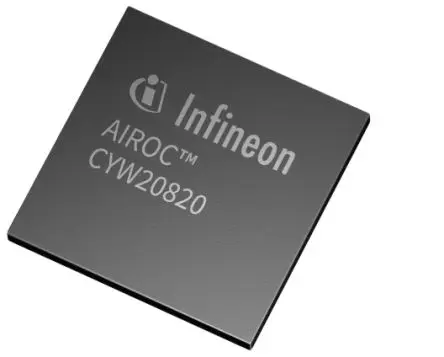 Produktfoto 1 von Infineon Bluetooth-Chip Klasse 1, 5.2, 11.5 dBm -94.5 dBm