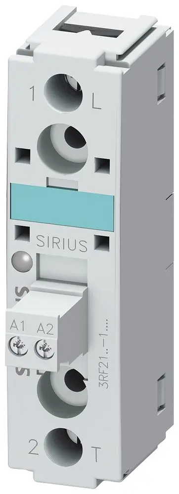 Produktfoto 1 von Siemens SIRIUS 3RF 3RF2 Halbleiterrelais mit Nulldurchgang, 1-poliger Schließer 460 V