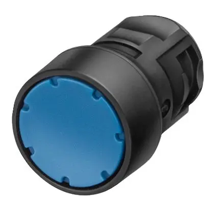 Produktfoto 1 von Siemens 3SB Druckschalter Ø 16 mm, Grün Tastend Flach Rund Kunststoff, IP65