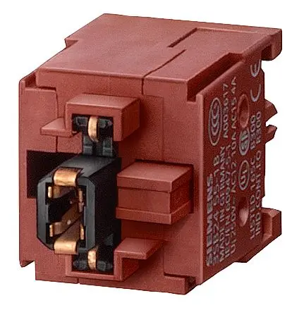 Produktfoto 1 von Siemens 3SB Kontaktblock SPST 230V für Taste/Selektor-Taste