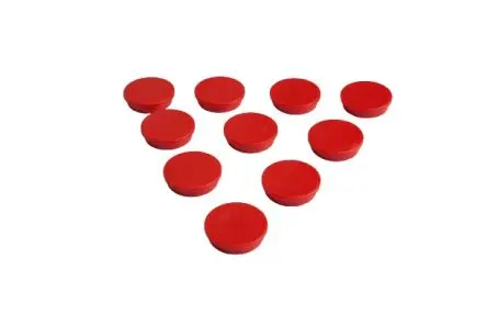 Produktfoto 1 von Eclipse Whiteboard-Magnet, Rot, 500 g