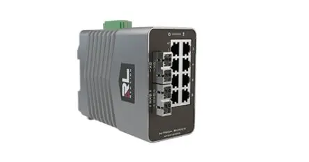 Produktfoto 1 von N-Tron Industrial-Ethernet-Switch 10-Port Managed