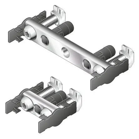 Produktfoto 1 von Bosch Rexroth Verbindungskomponente, Bolzenverbinder, Verbindungskomponente