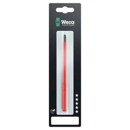 Produktfoto 1 von Wera VDE 1000V zugelassen TX15 Isoliert, 230mm / Klinge 154 mm