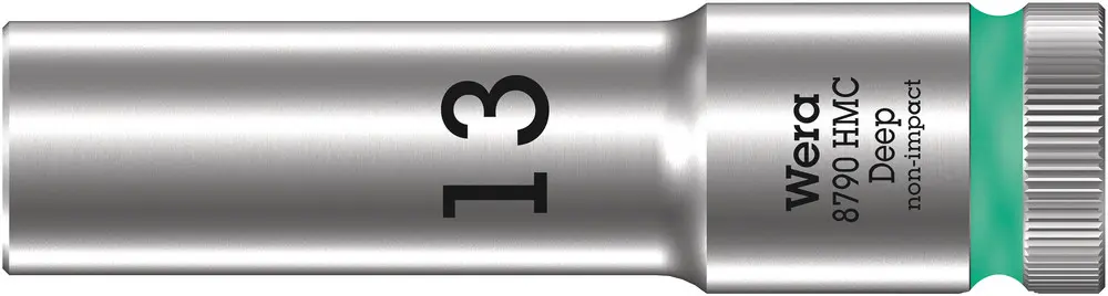 Produktfoto 1 von Wera 1/2 in 6-Kant Buchse SW 83 mm Sechskant x 151 mm