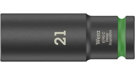 Produktfoto 1 von Wera 1/2 in, 83 mm Standard-Steckschlüssel Schlag-Steckschlüssel lang, 150 mm