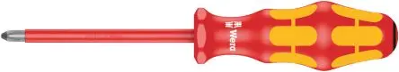 Produktfoto 1 von Wera VDE 1000V zugelassen PZ0 Isoliert ESD-Sicherheit, 230mm