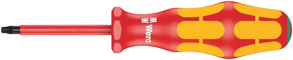 Produktfoto 1 von Wera VDE 1000V zugelassen TX27 Isoliert, 205 mm / Klinge 100 mm