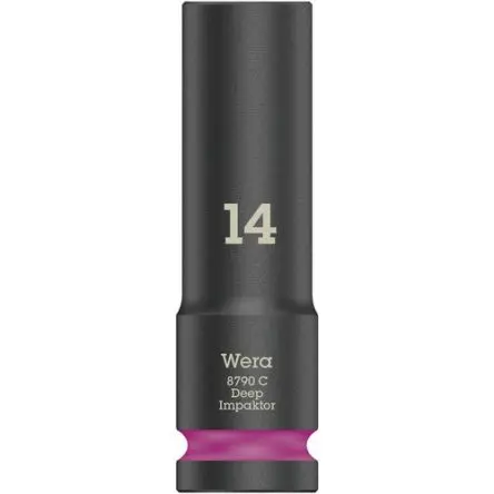 Produktfoto 1 von Wera 1/2 in, 83 mm Standard-Steckschlüssel Schlag-Steckschlüssel lang, 150 mm
