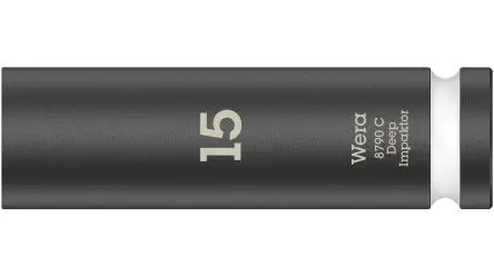 Produktfoto 1 von Wera 1/2 in, 83 mm Standard-Steckschlüssel Schlag-Steckschlüssel lang, 150 mm