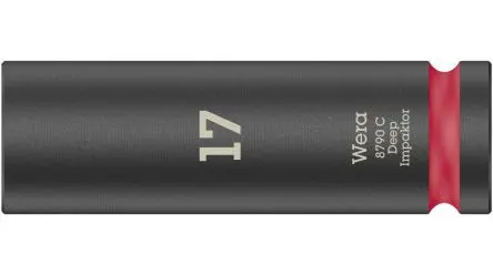 Produktfoto 1 von Wera 1/2 in, 83 mm Standard-Steckschlüssel Schlag-Steckschlüssel lang, 150 mm