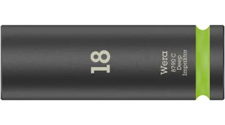 Produktfoto 1 von Wera 1/2 in, 83 mm Standard-Steckschlüssel Schlag-Steckschlüssel lang, 150 mm