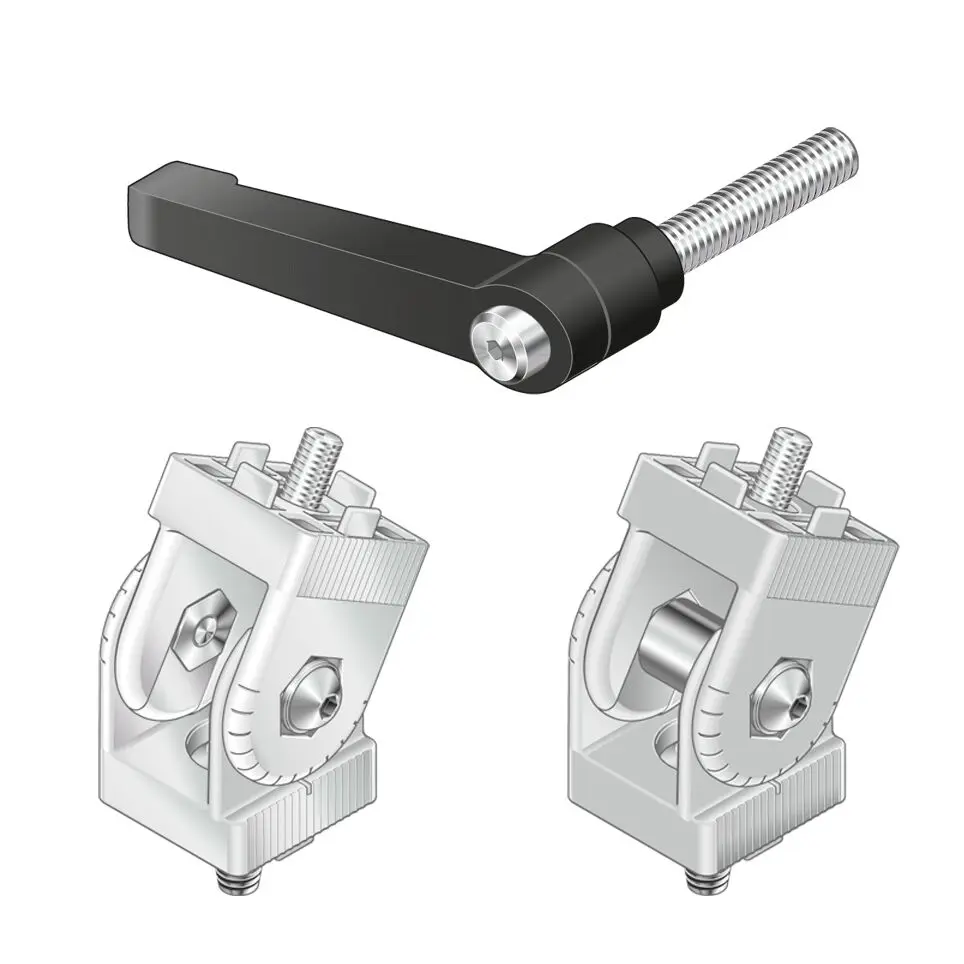 Produktfoto 1 von Bosch Rexroth 3842 Verbindungskomponente, Gelenk, Befestigungs- und Anschlusselement, L. 40 mm