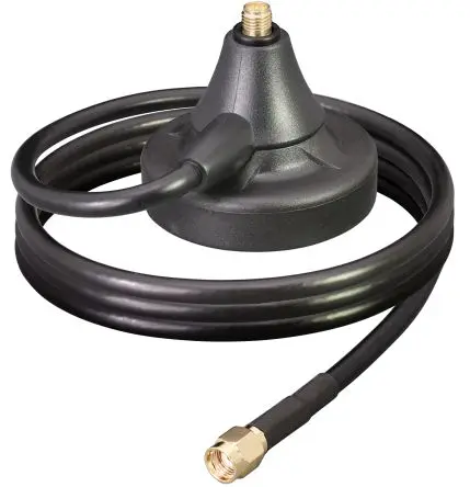 Produktfoto 1 von Linx Magnetfußantenne Typ Magnetischer Fernbedienungsantennensockel inkl. Vergoldetes Gehäuse und Mittelkontakt,