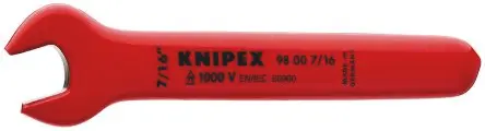 Produktfoto 1 von Knipex VDE 1000V zugelassen Maulschlüssel Maulschlüssel, Backenweite 42552 in, / Länge 120.7mm