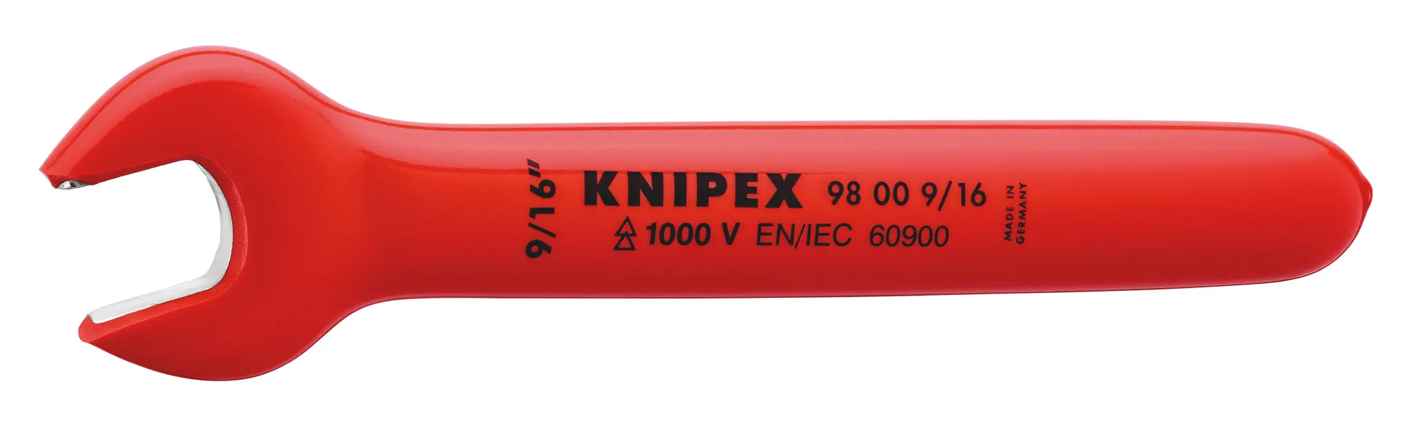 Produktfoto 1 von Knipex VDE 1000V zugelassen Maulschlüssel Maulschlüssel, Backenweite 42614 in, / Länge 152.4 mm