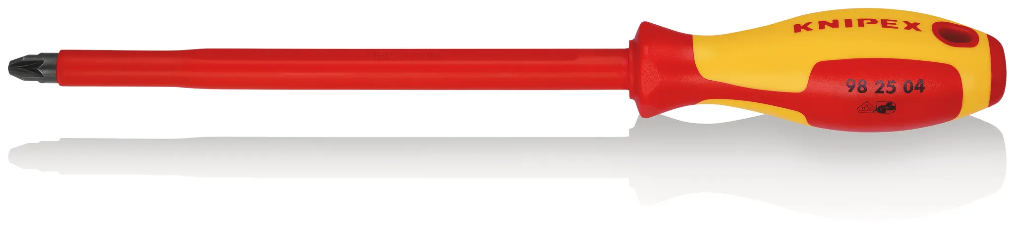 Produktfoto 1 von Knipex VDE 1000V zugelassen PZ4 Isoliert, Edelstahl, 320 mm / Klinge 200 mm