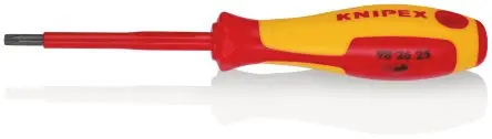 Produktfoto 1 von Knipex VDE 1000V zugelassen TX25 Isoliert, Edelstahl, 185mm / Klinge 80 mm