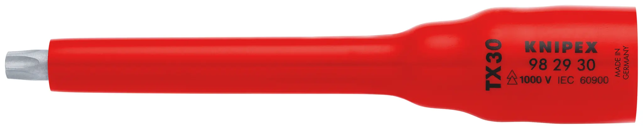 Produktfoto 1 von Knipex 3/8 in Standard Buchse SW 3/8 in VDE 1000V zugelassen x 123 mm